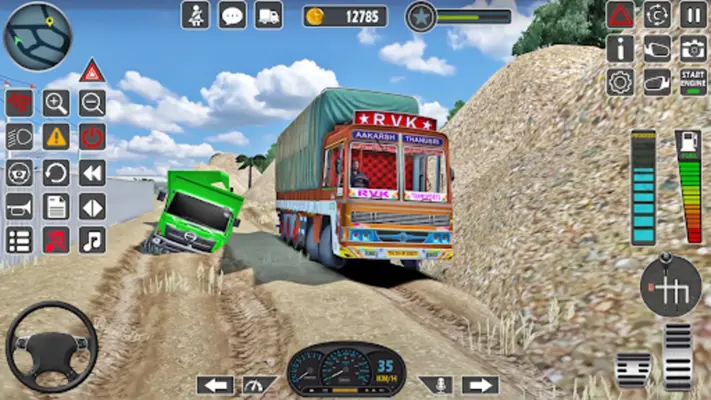 Indian Lorry Truck Driving 3d android App screenshot 5