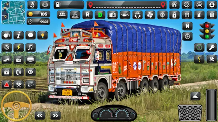 Indian Lorry Truck Driving 3d android App screenshot 7